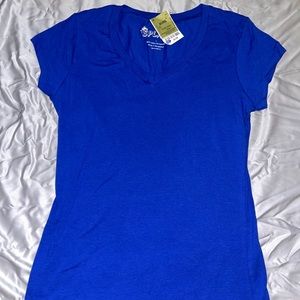 Royal blue tee size L